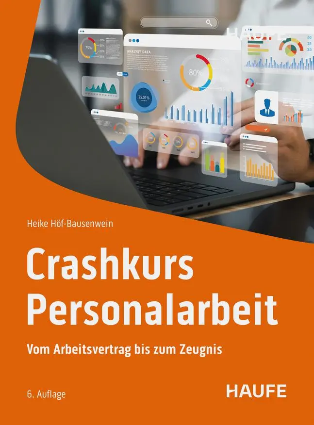 Cover: 9783648183311 | Crashkurs Personalarbeit | Vom Arbeitsvertrag bis zum Zeugnis | Buch