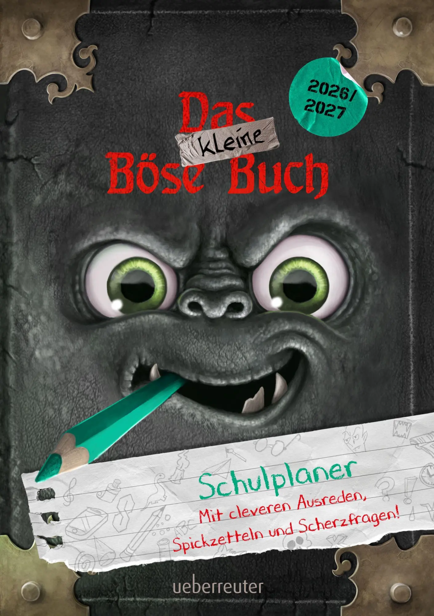 Cover: 9783764153311 | Das kleine Böse Buch - Schulplaner 2026/2027 (Das kleine Böse Buch)