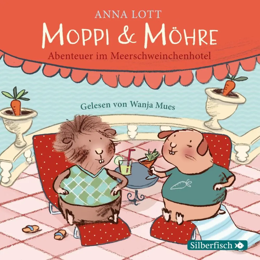 Cover: 9783867423311 | Moppi und Möhre - Abenteuer im Meerschweinchenhotel,1 Audio-CD | Lott