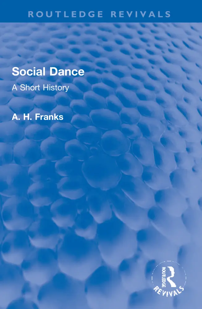 Cover: 9781032013411 | Social Dance | A Short History | Arthur Franks | Taschenbuch | 2023