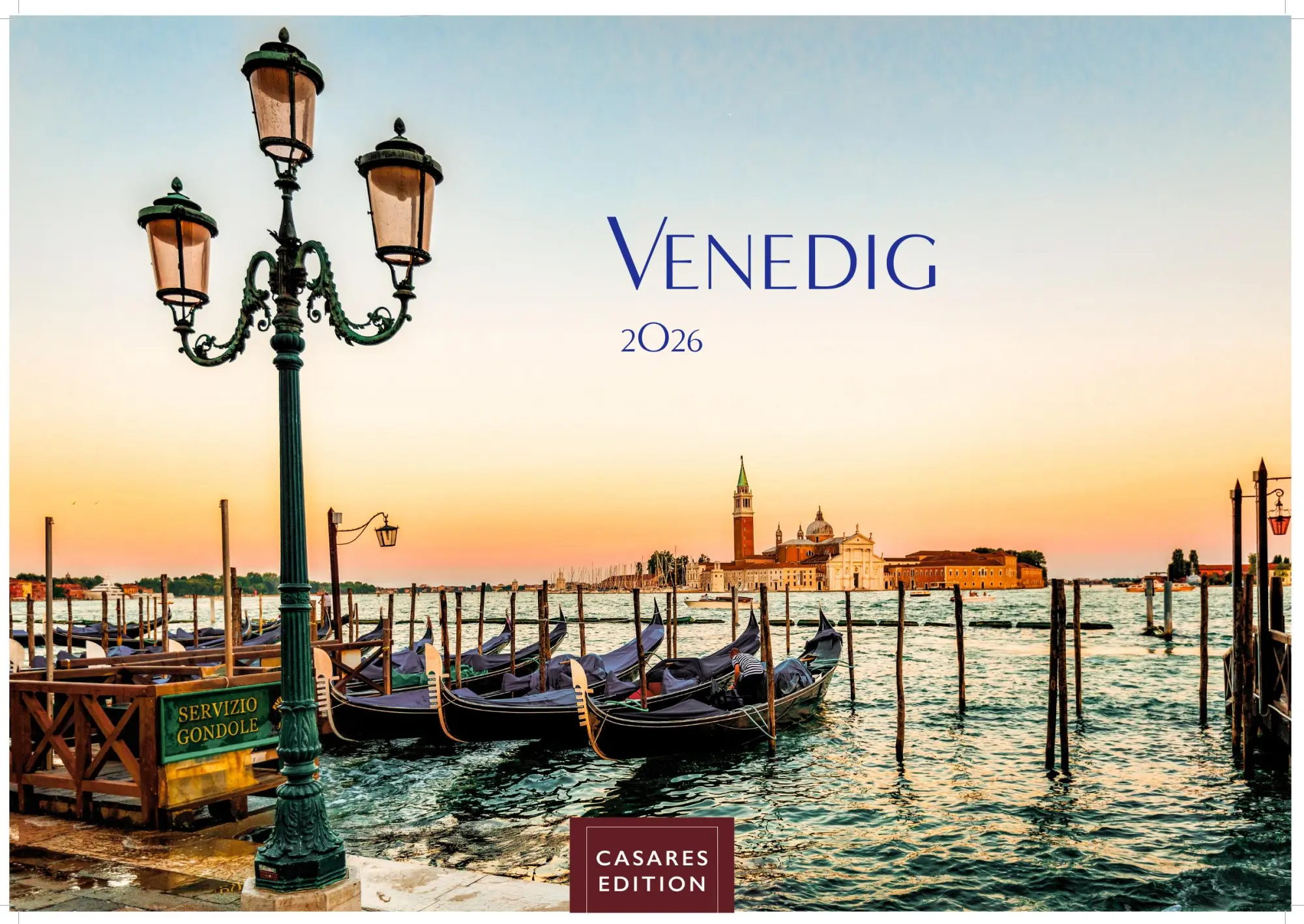 Cover: 9781835243411 | Venedig 2026 S 24x35 cm | Kalender | 14 S. | Deutsch | 2026