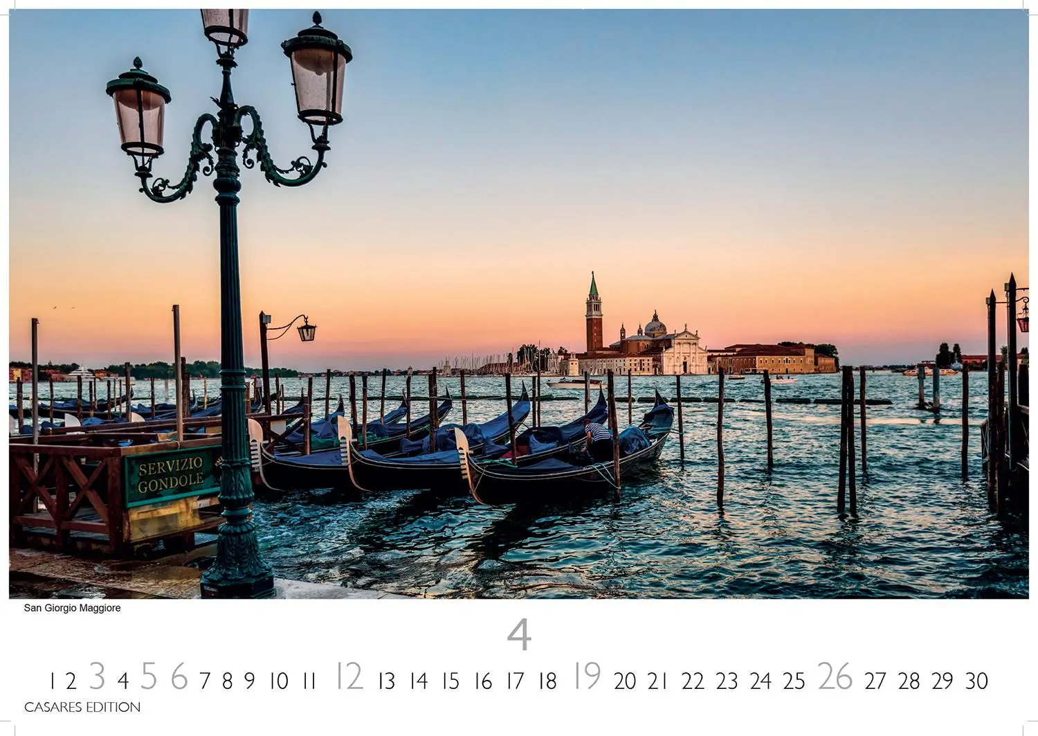 Bild: 9781835243411 | Venedig 2026 S 24x35 cm | Kalender | 14 S. | Deutsch | 2026