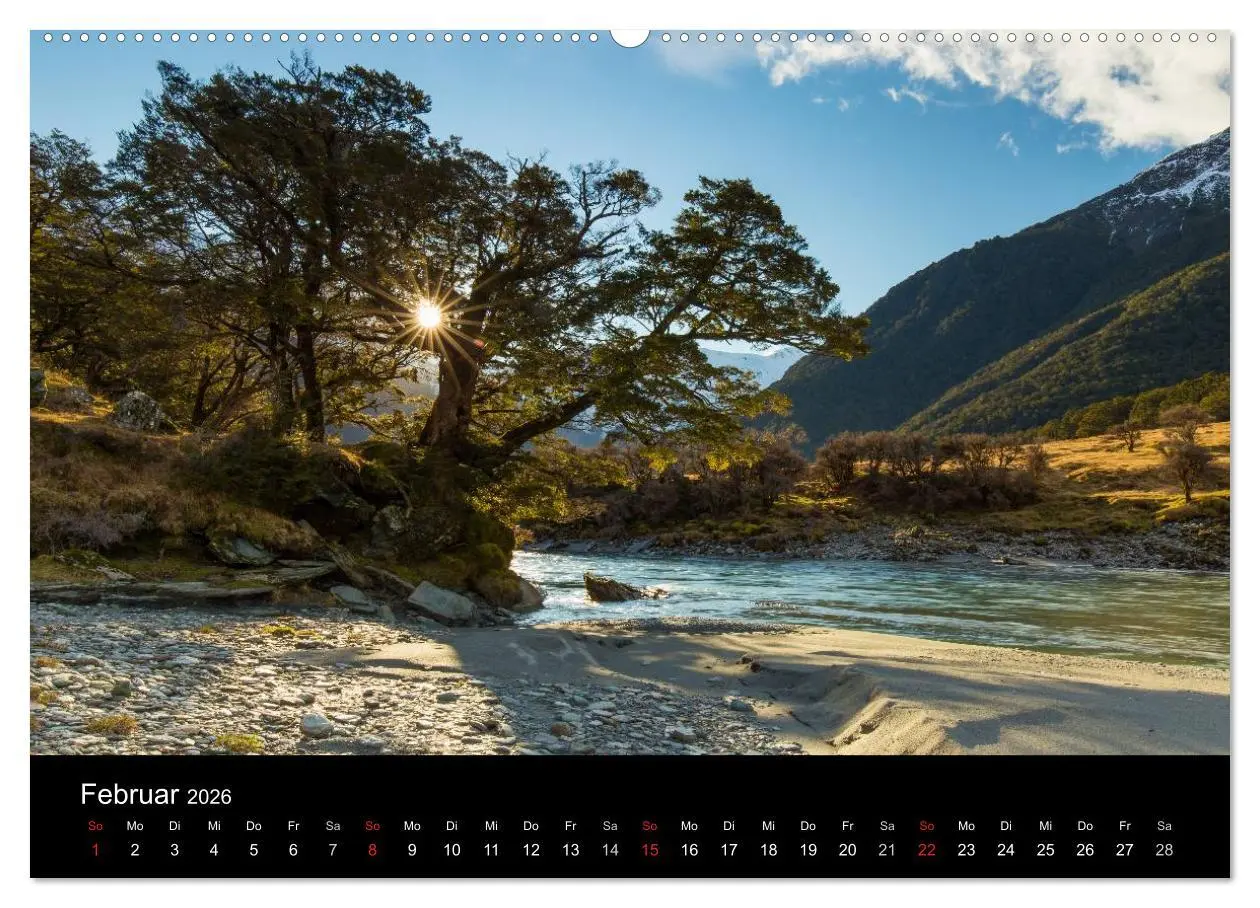 Bild: 9783516023411 | South Island - Neuseelands Südinsel (Wandkalender 2026 DIN A2...