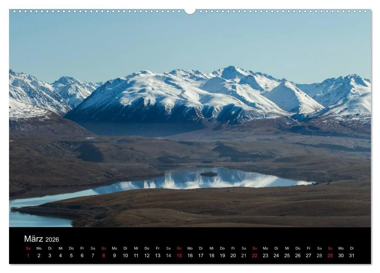 Bild: 9783516023411 | South Island - Neuseelands Südinsel (Wandkalender 2026 DIN A2...