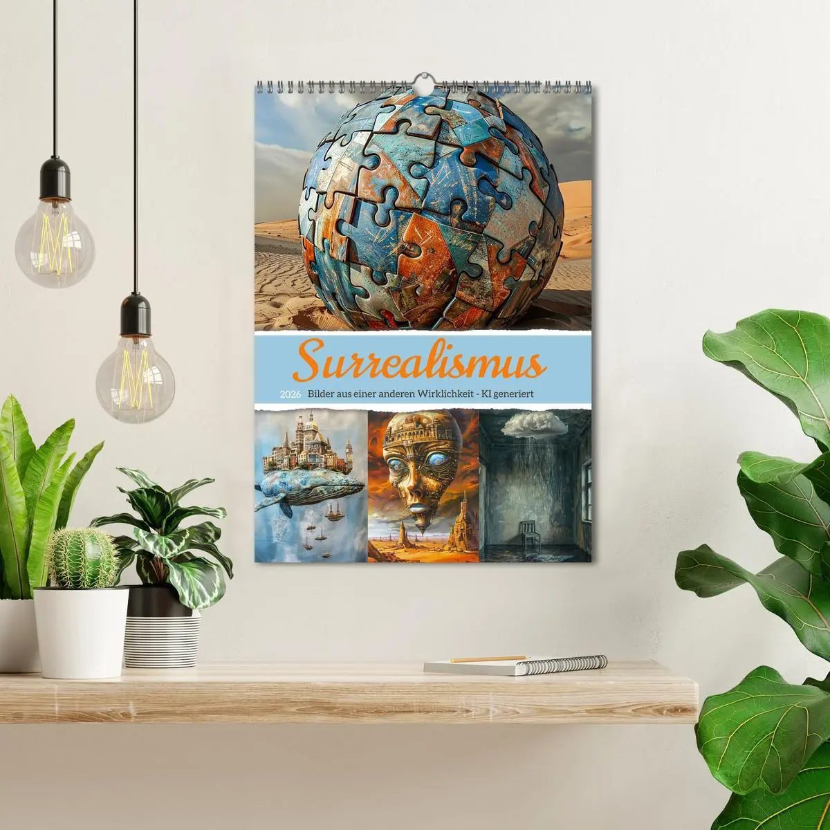 Bild: 9783516263411 | Surrealismus (Wandkalender 2026 DIN A3 hoch), CALVENDO Monatskalender