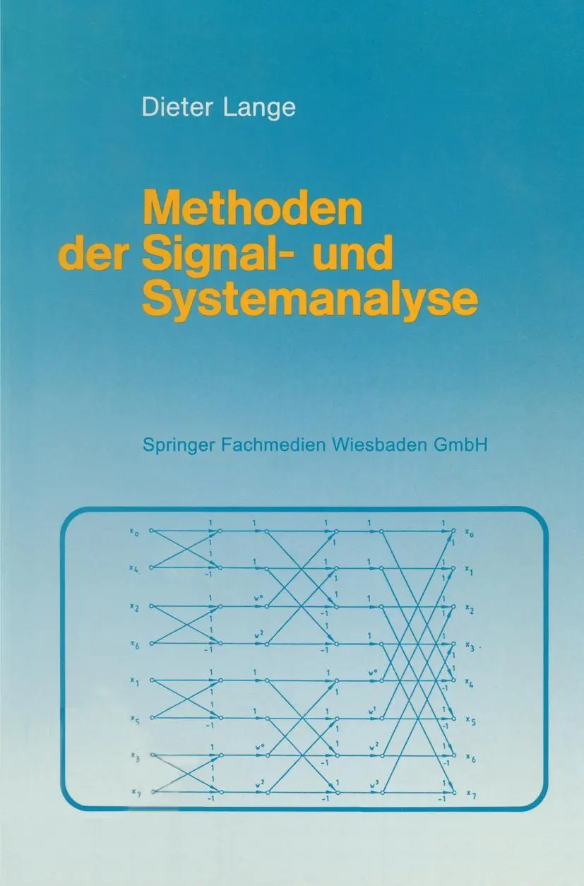 Cover: 9783528143411 | Methoden der Signal- und Systemanalyse | Dieter Lange | Taschenbuch