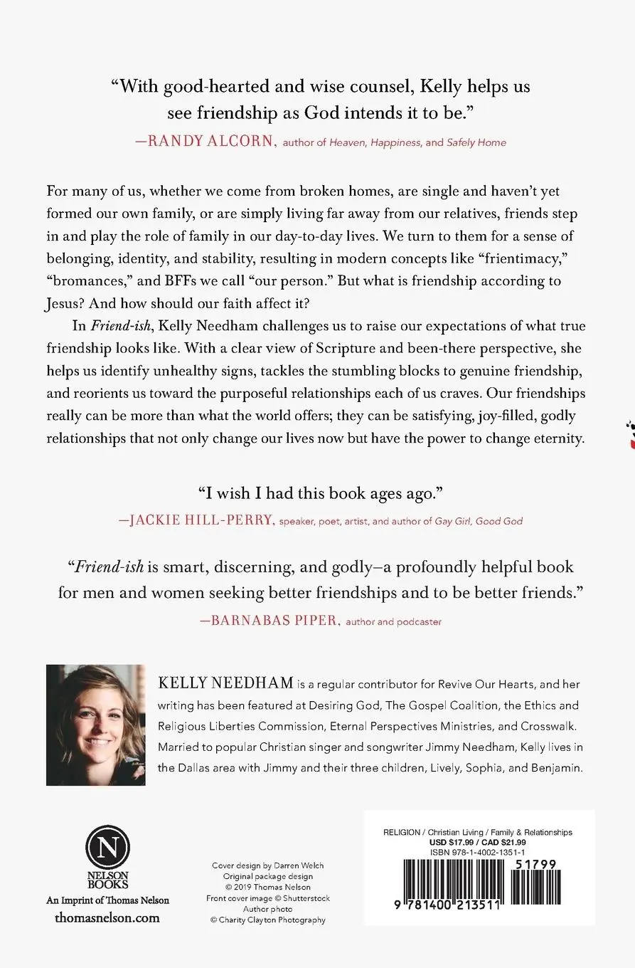Rückseite: 9781400213511 | Friend-Ish | Reclaiming Real Friendship in a Culture of Confusion