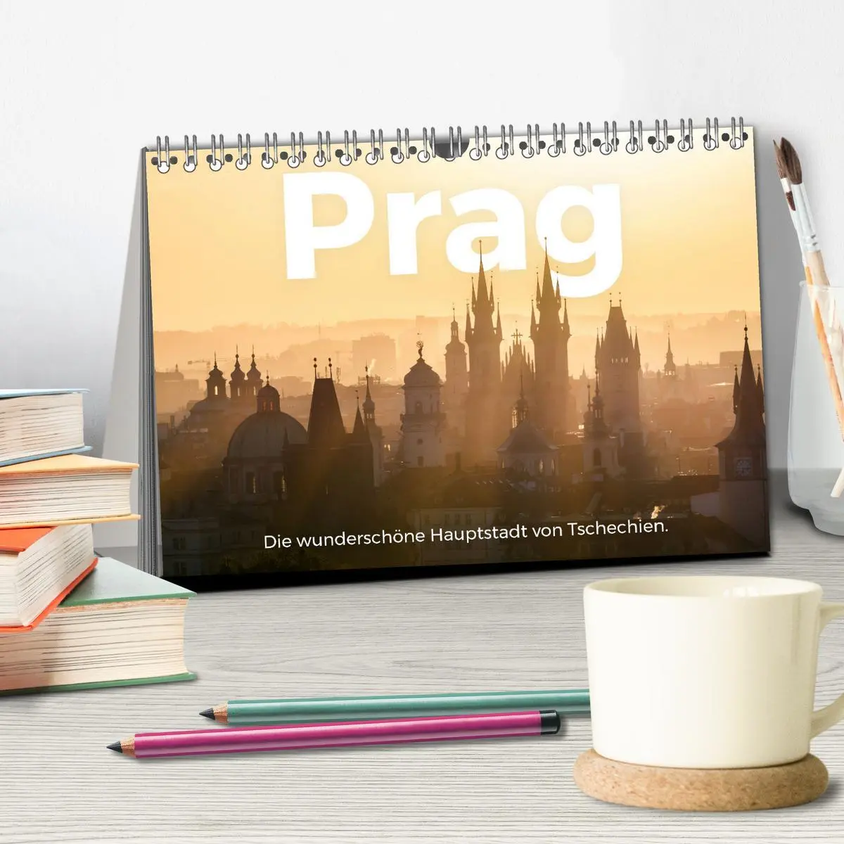 Bild: 9783457613511 | Prag - Die wunderschöne Hauptstadt von Tschechien. (Tischkalender...