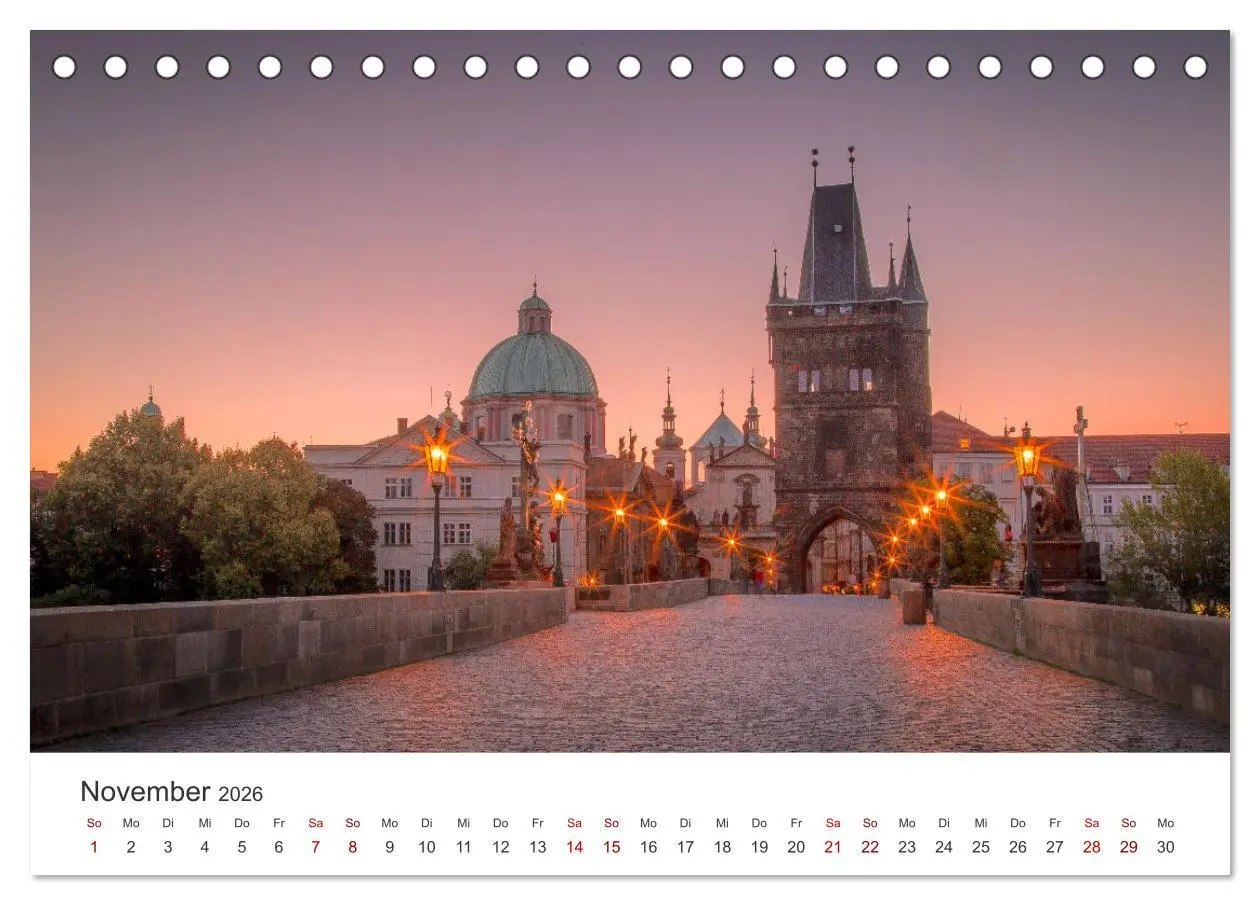 Bild: 9783457613511 | Prag - Die wunderschöne Hauptstadt von Tschechien. (Tischkalender...
