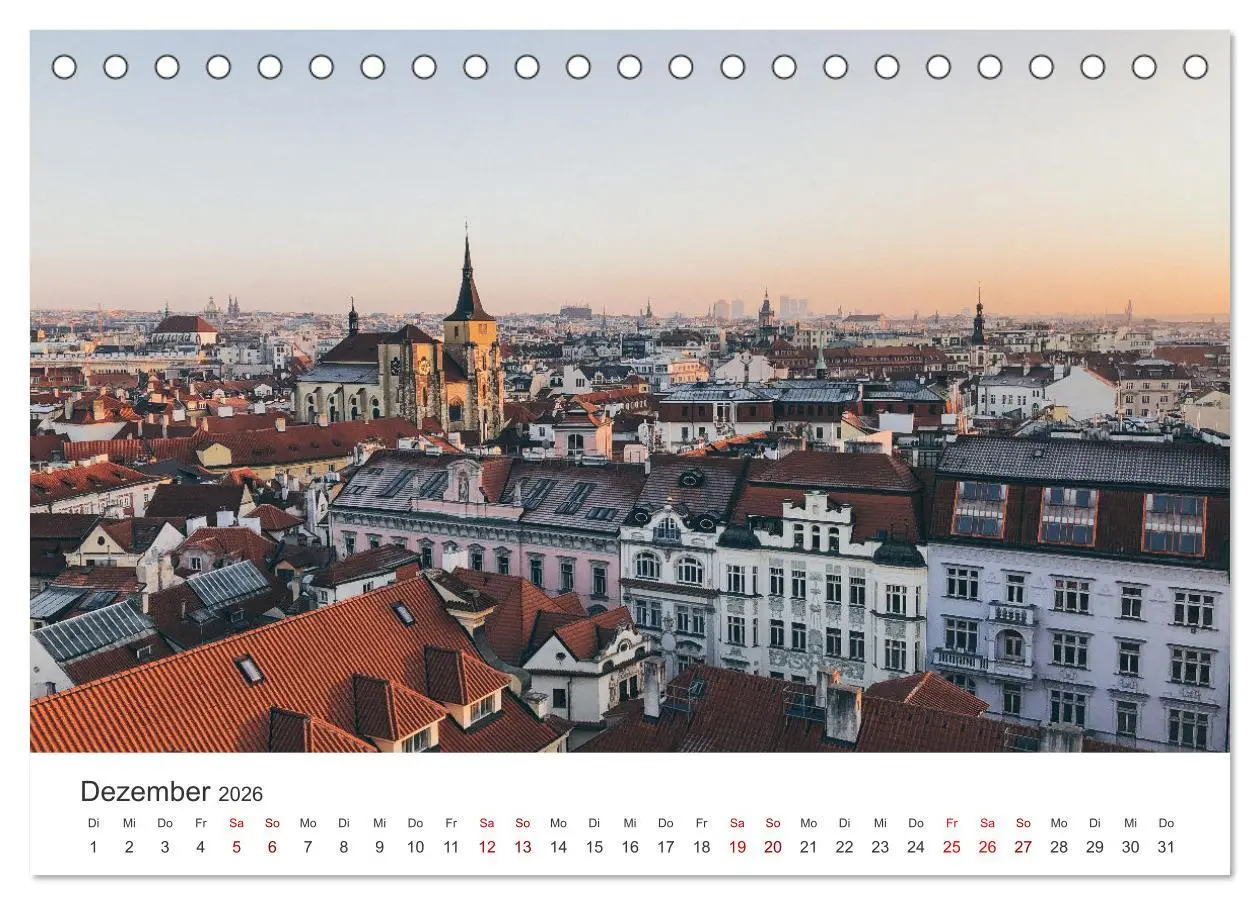Bild: 9783457613511 | Prag - Die wunderschöne Hauptstadt von Tschechien. (Tischkalender...