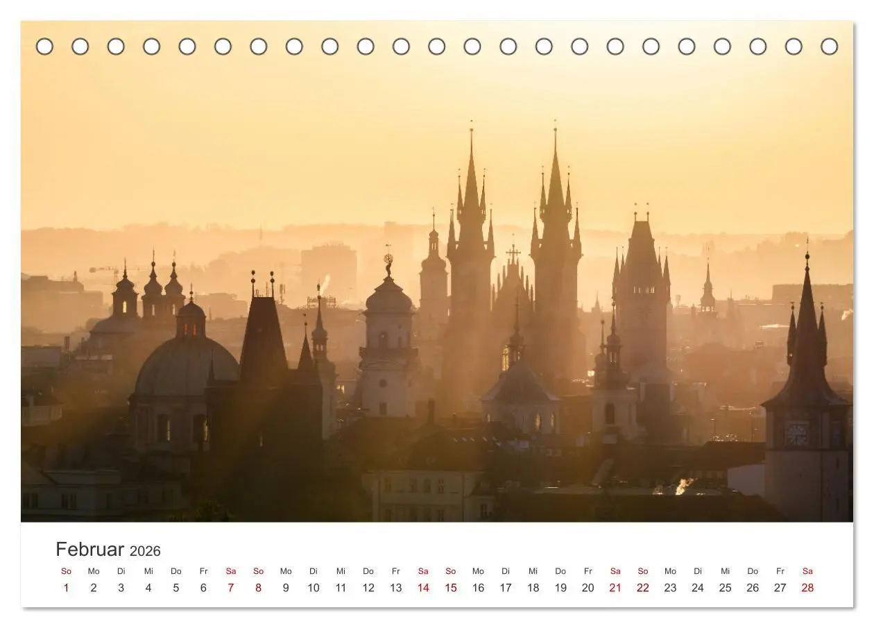 Bild: 9783457613511 | Prag - Die wunderschöne Hauptstadt von Tschechien. (Tischkalender...