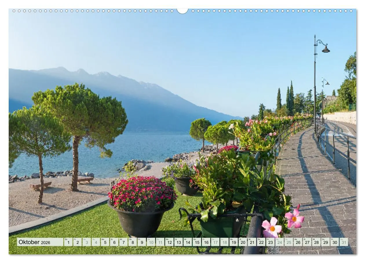 Bild: 9783457853511 | Gardasee - Perle Italiens (Wandkalender 2026 DIN A2 quer), CALVENDO...