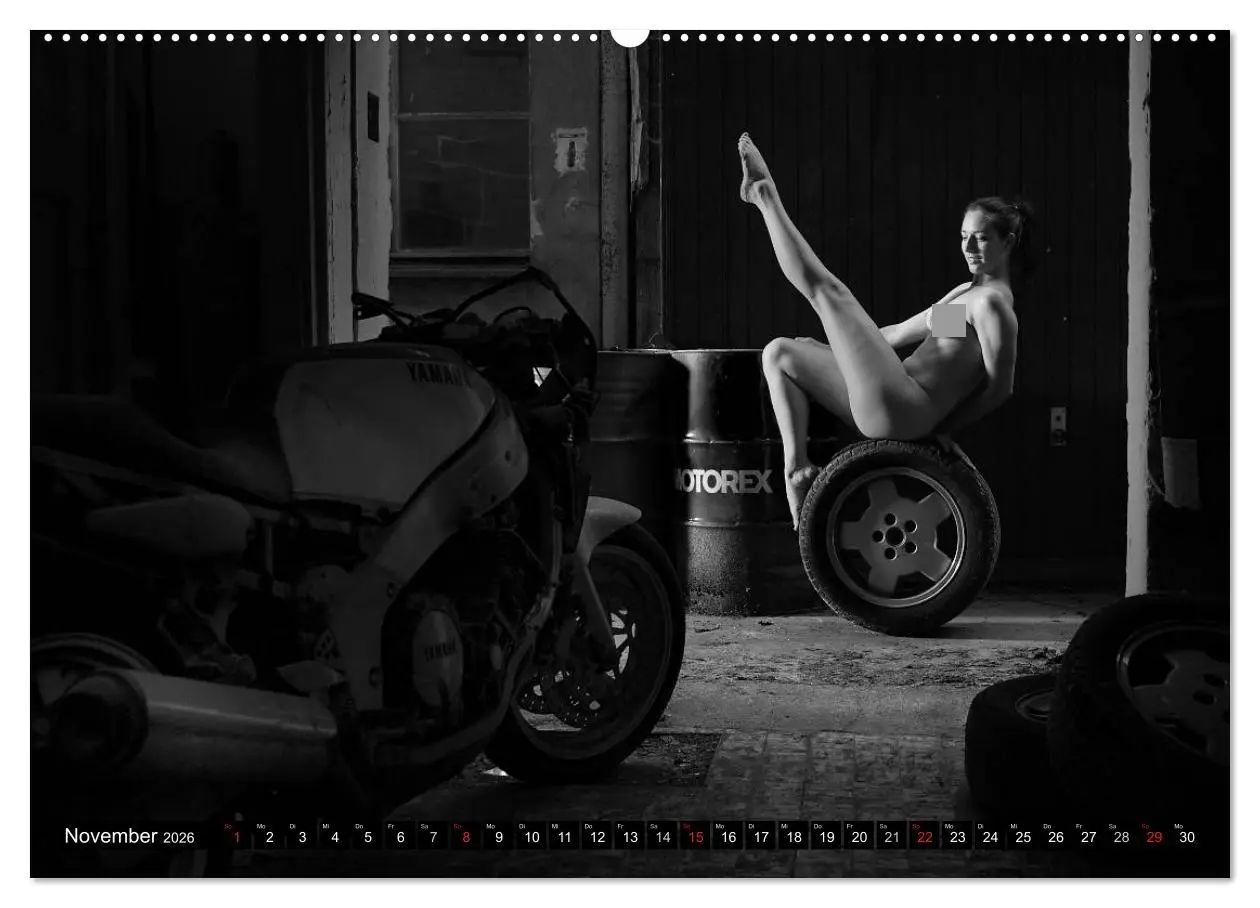 Bild: 9783516183511 | Aktfotografie in alten Mauern (hochwertiger Premium Wandkalender...