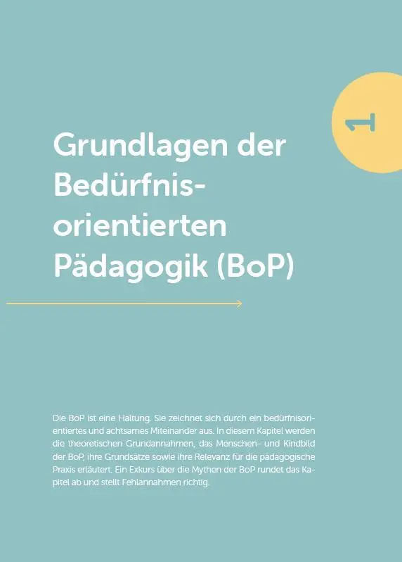 Bild: 9783960463511 | Bedürfnisorientierte Pädagogik (BoP) verstehen, einordnen, anwenden