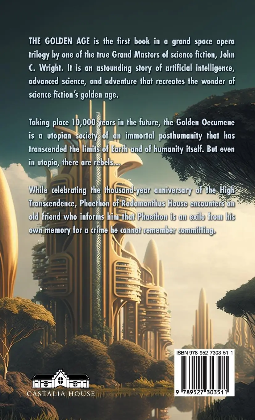 Rückseite: 9789527303511 | The Golden Age | John C. Wright | Buch | HC gerader Rücken kaschiert