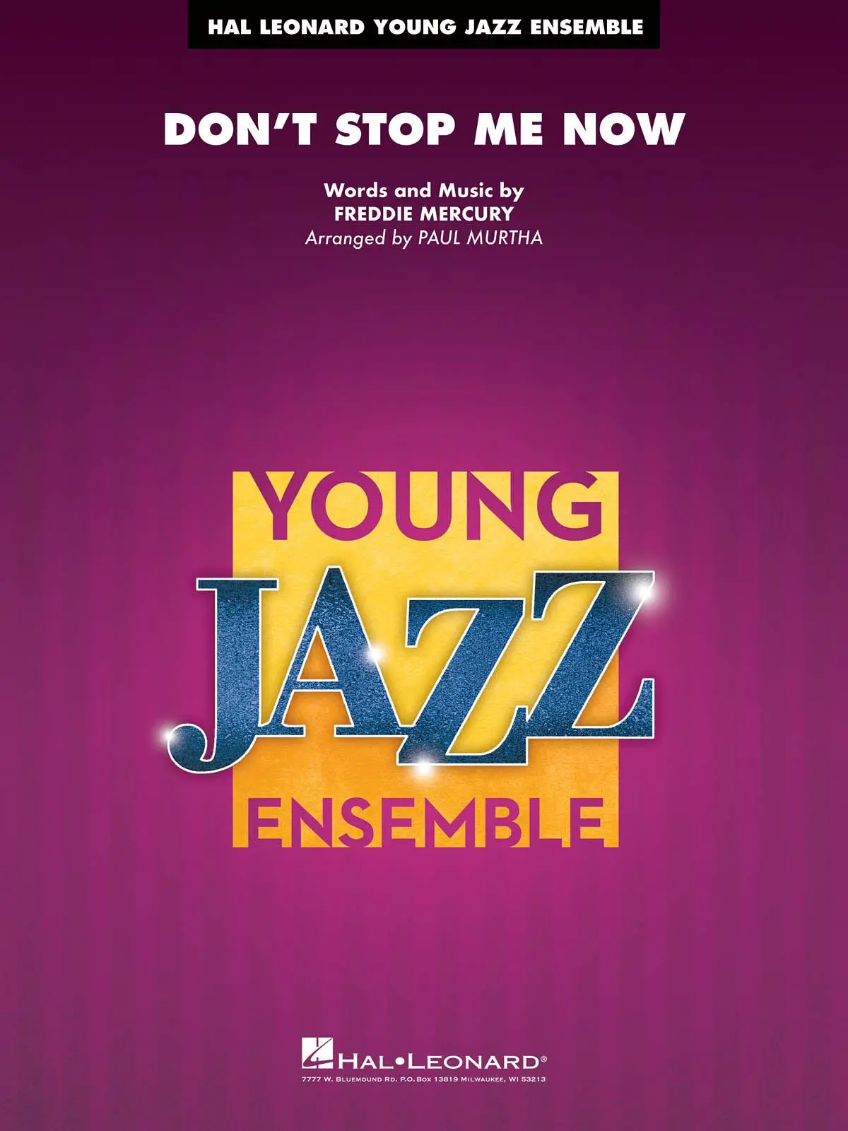 Cover: 888680983611 | Don't Stop Me Now | Freddie Mercury | Young Jazz (Jazz Ensemble)
