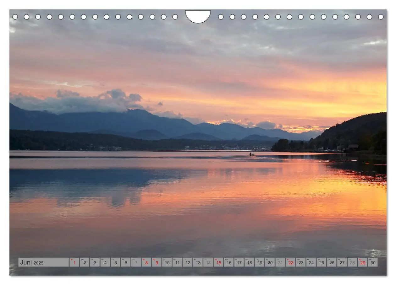Bild: 9783435443611 | Kärnten (Wandkalender 2025 DIN A4 quer), CALVENDO Monatskalender