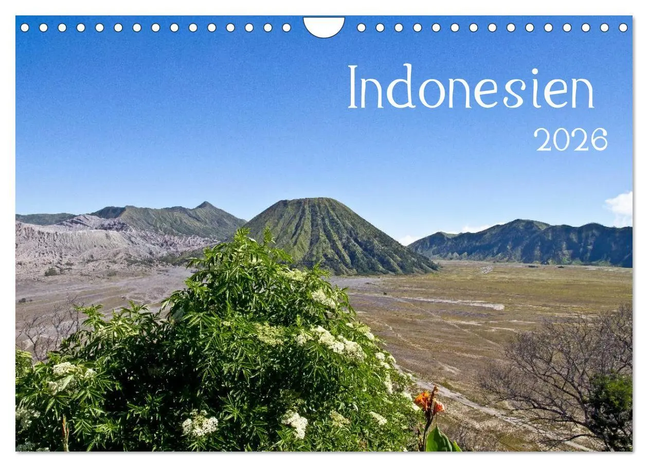 Cover: 9783516173611 | Indonesien (Wandkalender 2026 DIN A4 quer), CALVENDO Monatskalender