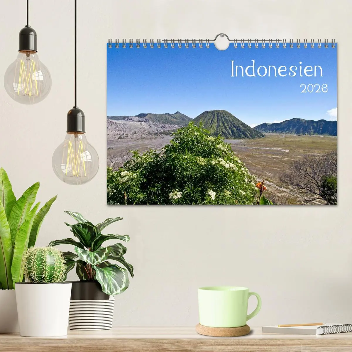 Bild: 9783516173611 | Indonesien (Wandkalender 2026 DIN A4 quer), CALVENDO Monatskalender
