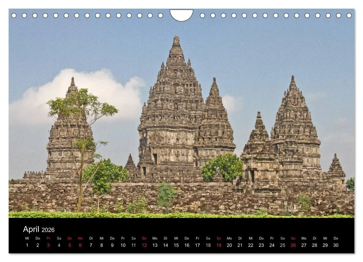 Bild: 9783516173611 | Indonesien (Wandkalender 2026 DIN A4 quer), CALVENDO Monatskalender
