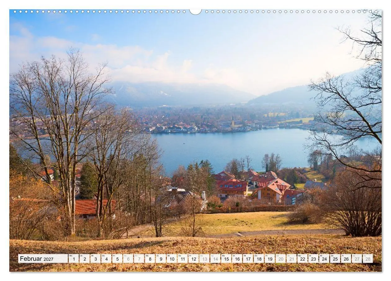 Bild: 9783516793611 | Es is so schee am Tegernsee (hochwertiger Premium Wandkalender 2027...