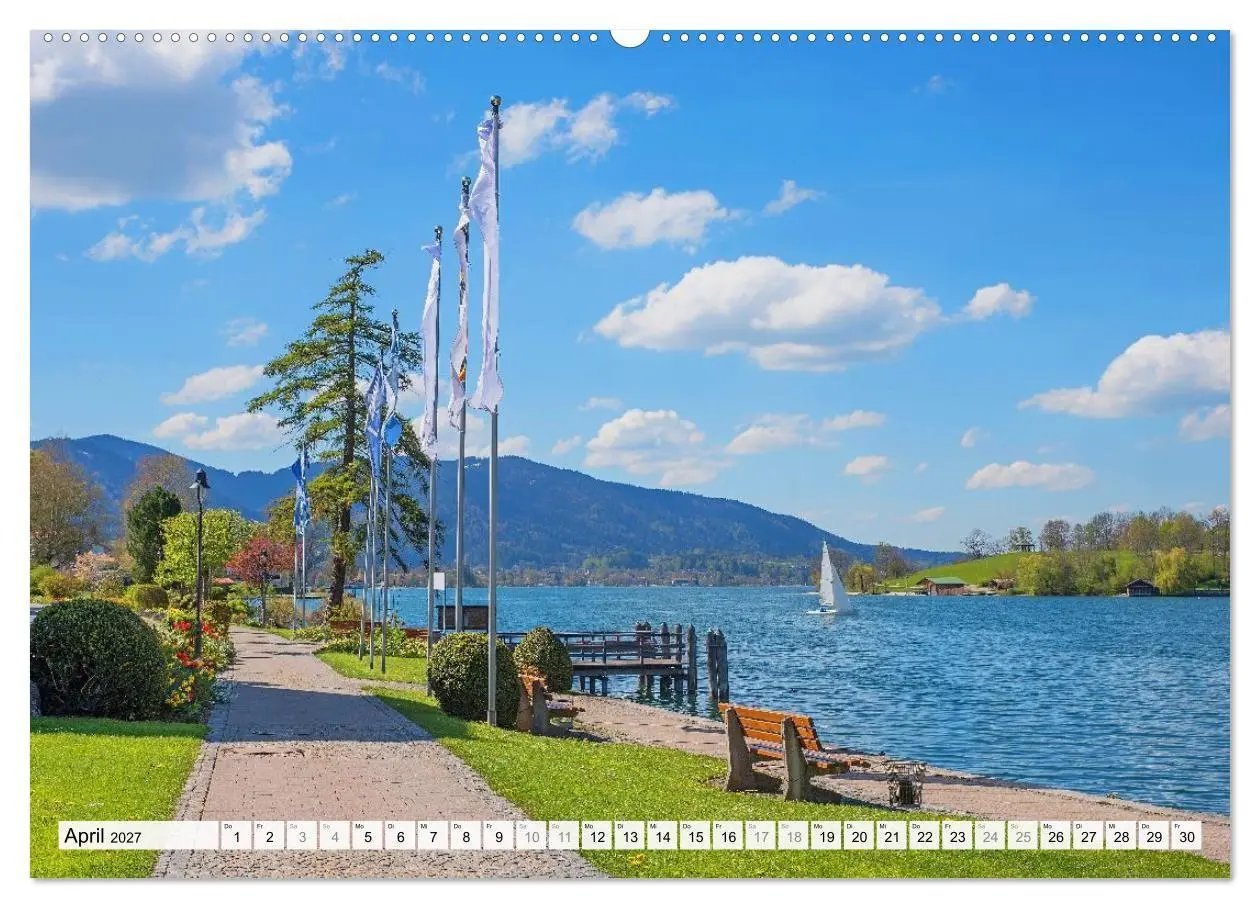 Bild: 9783516793611 | Es is so schee am Tegernsee (hochwertiger Premium Wandkalender 2027...