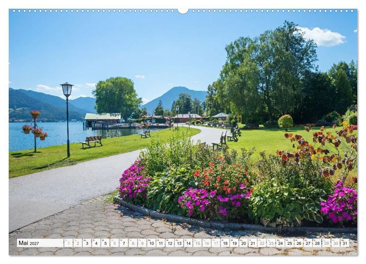 Bild: 9783516793611 | Es is so schee am Tegernsee (hochwertiger Premium Wandkalender 2027...
