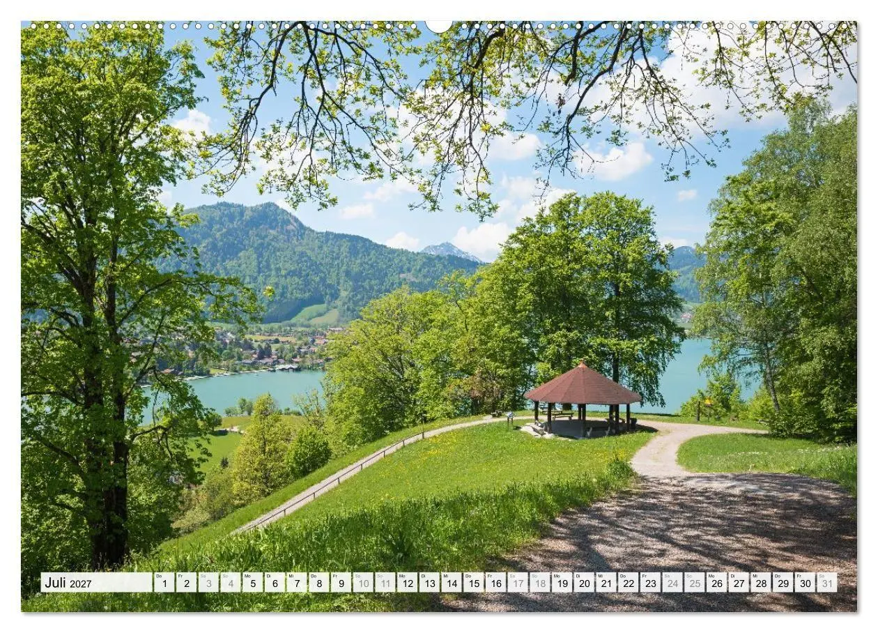 Bild: 9783516793611 | Es is so schee am Tegernsee (hochwertiger Premium Wandkalender 2027...