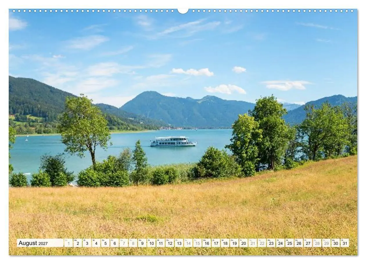 Bild: 9783516793611 | Es is so schee am Tegernsee (hochwertiger Premium Wandkalender 2027...
