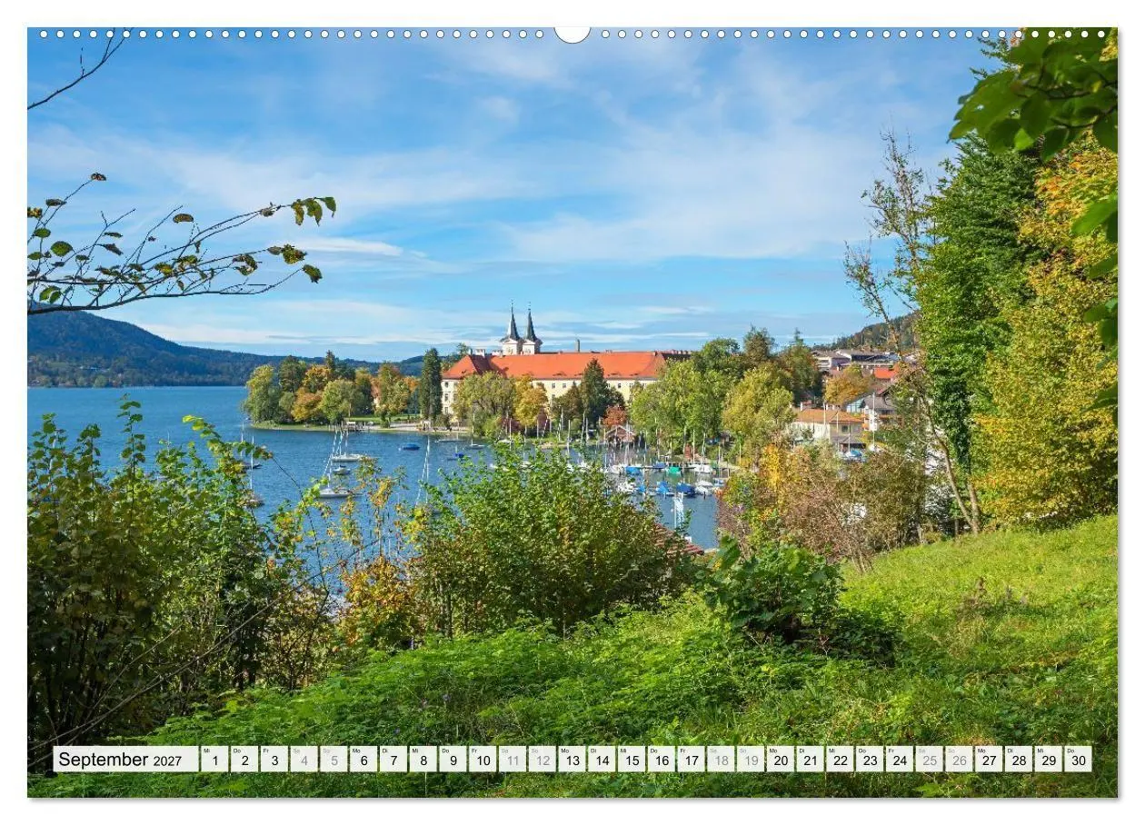 Bild: 9783516793611 | Es is so schee am Tegernsee (hochwertiger Premium Wandkalender 2027...