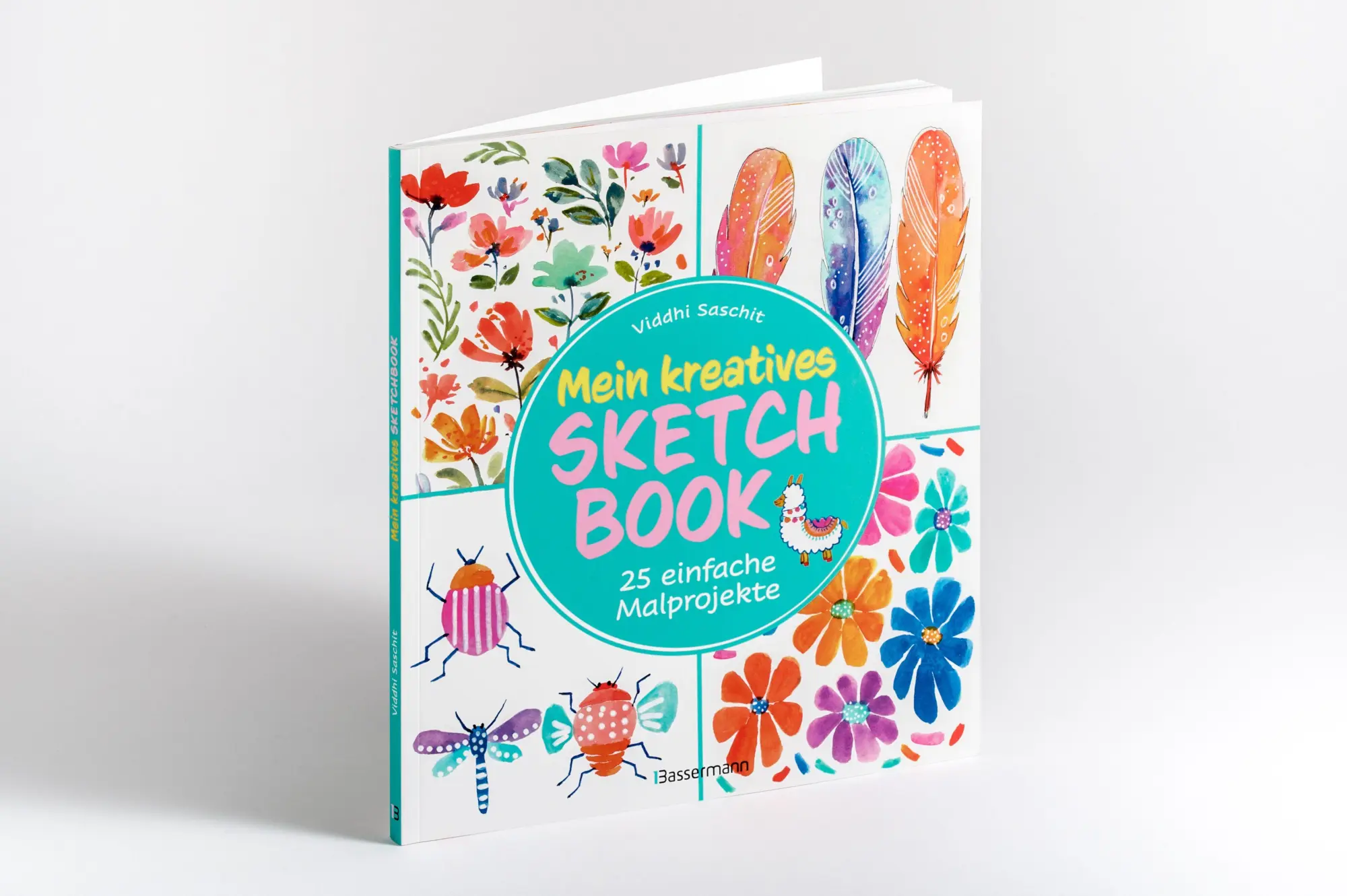 Bild: 9783809453611 | Mein kreatives Sketchbook - 25 einfache Malprojekte | Viddhi Saschit