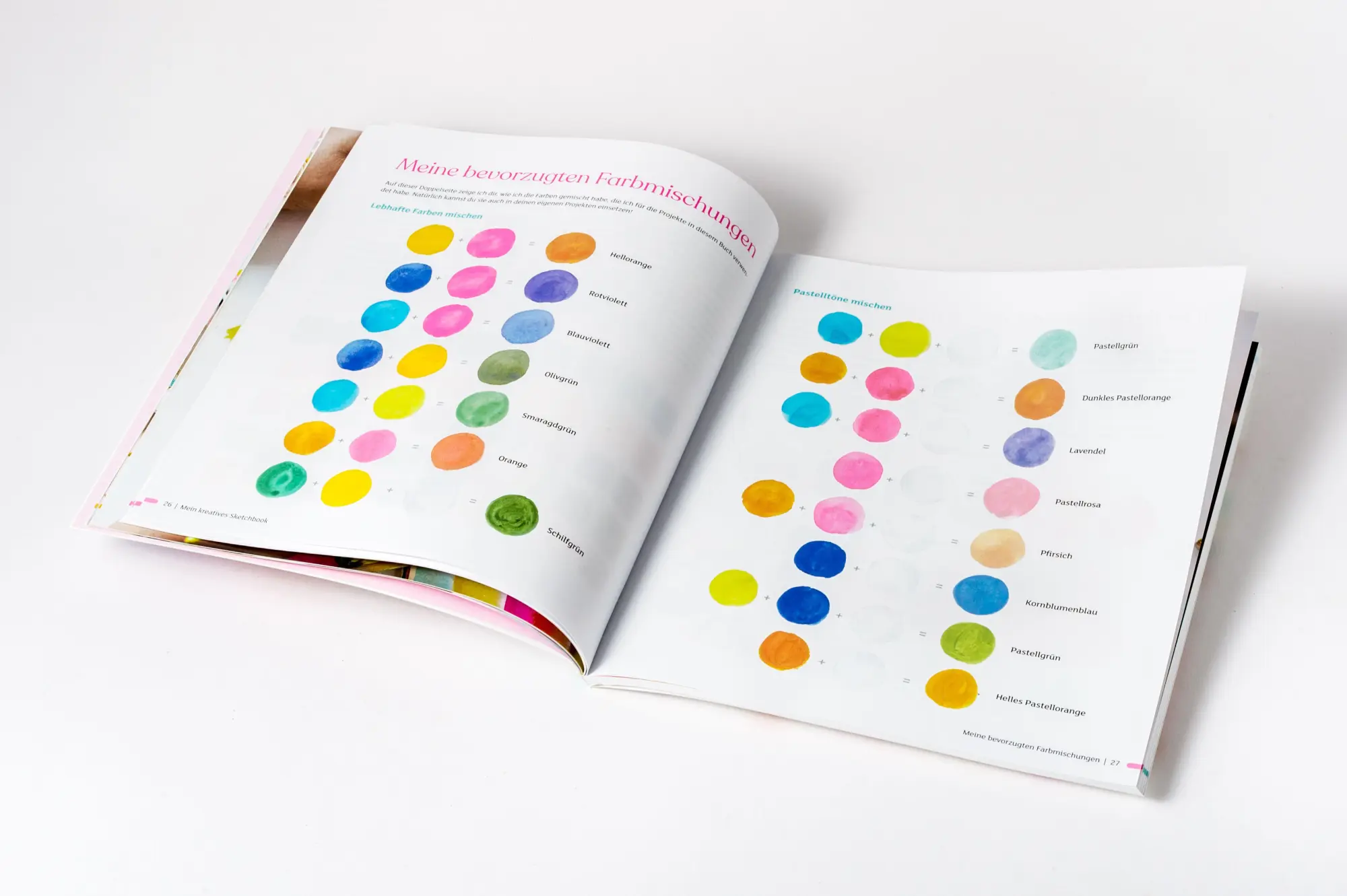 Bild: 9783809453611 | Mein kreatives Sketchbook - 25 einfache Malprojekte | Viddhi Saschit