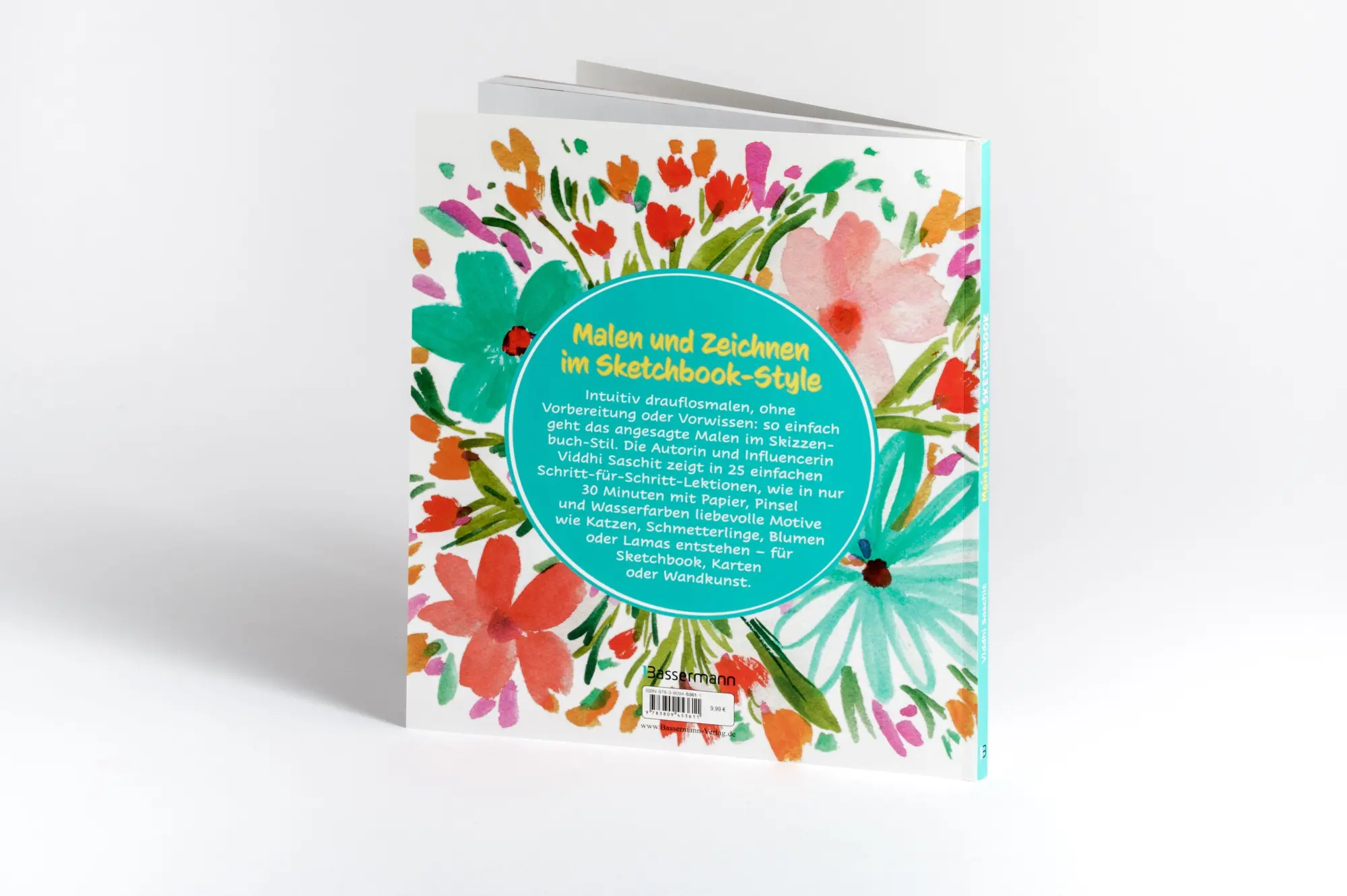 Bild: 9783809453611 | Mein kreatives Sketchbook - 25 einfache Malprojekte | Viddhi Saschit