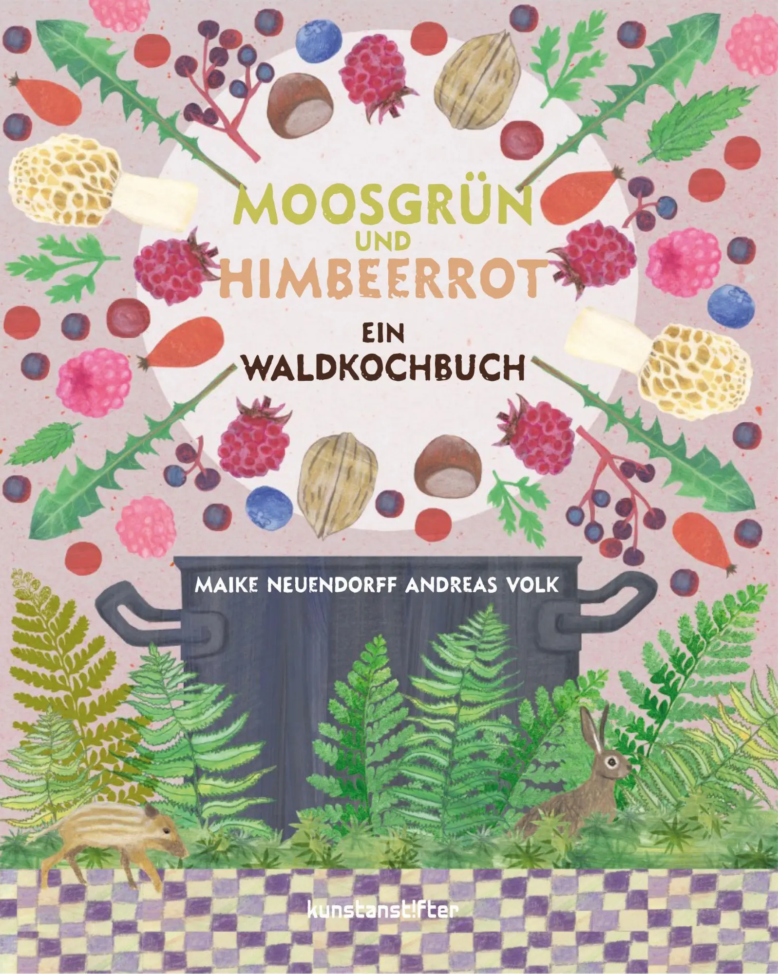 Cover: 9783948743611 | Moosgru¿n und Himbeerrot | Ein Waldkochbuch | Andreas Volk | Buch