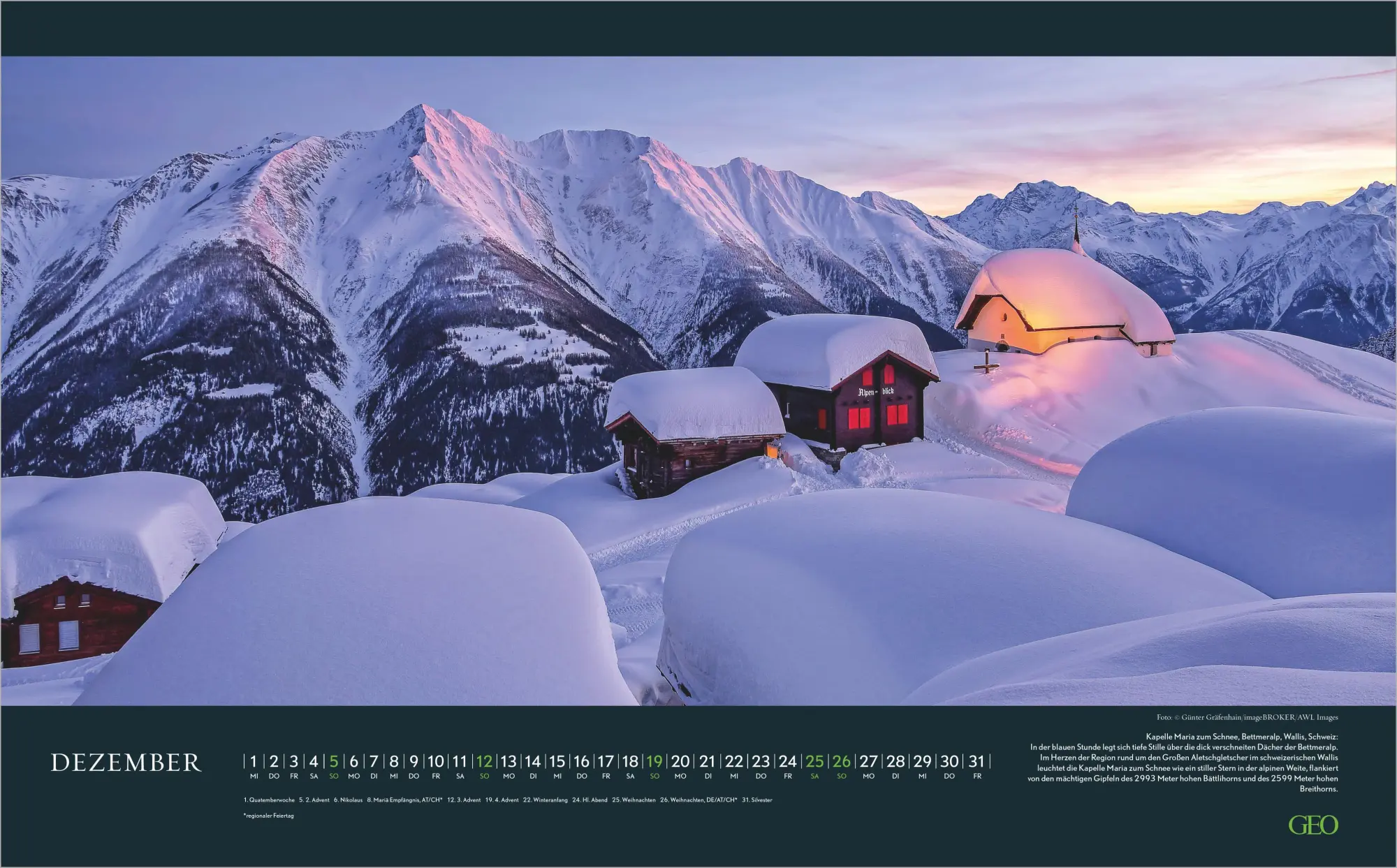 Bild: 4069095013711 | GEO Sehnsuchtsorte 2027 | Neumann Verlage GmbH &amp; Co KG | Kalender