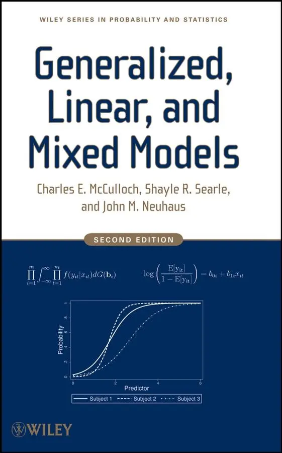 Cover: 9780470073711 | Generalized, Linear, and Mixed Models 2e | CE McCulloch | Buch | 2008