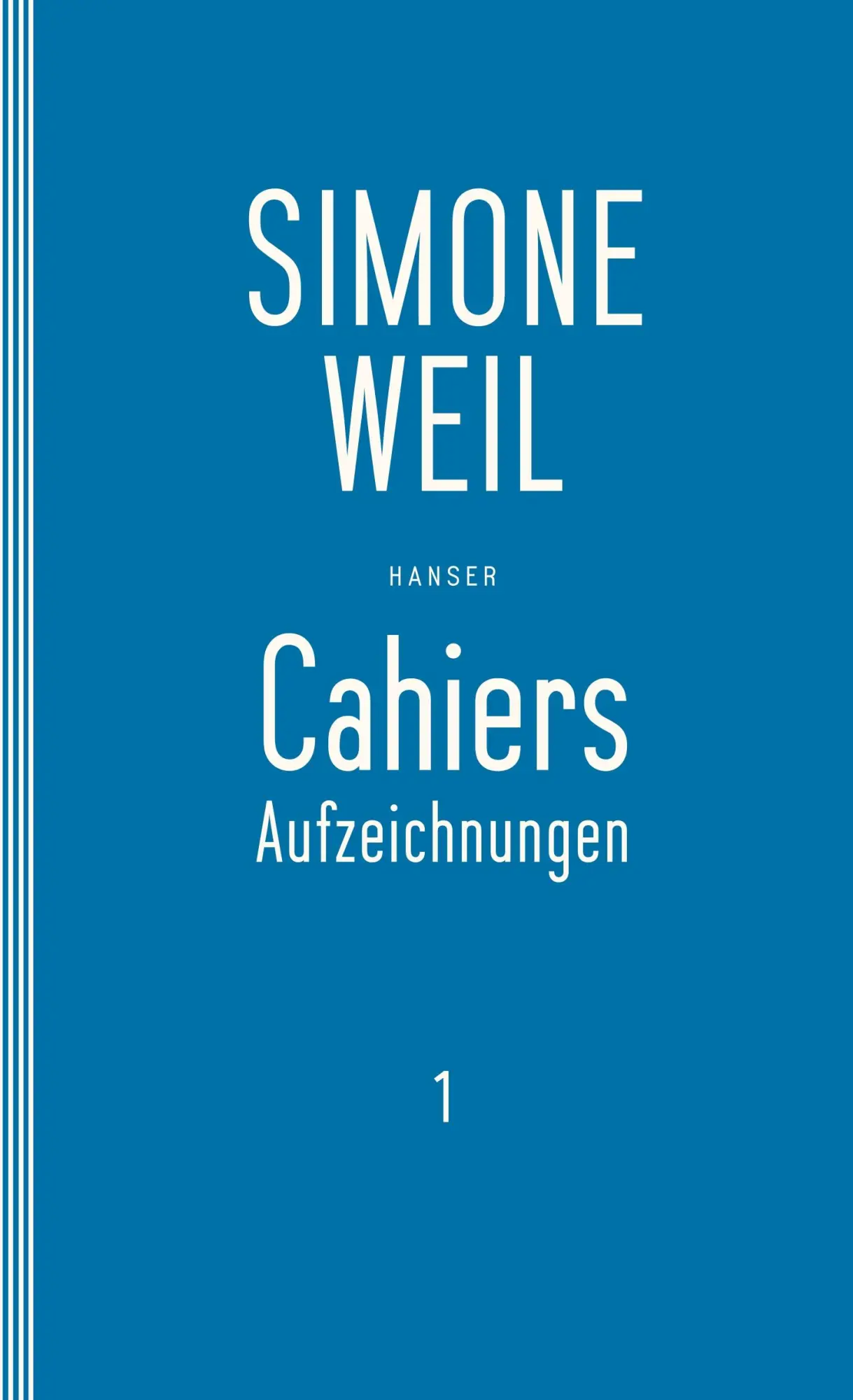 Cover: 9783446253711 | Cahiers 1 | Aufzeichnungen | Simone Weil | Taschenbuch | Paperback