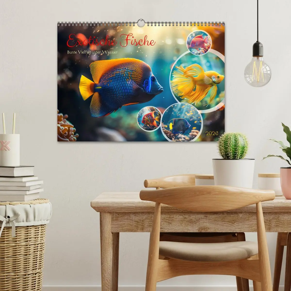 Bild: 9783457453711 | Exotische Fische (Wandkalender 2026 DIN A3 quer), CALVENDO...