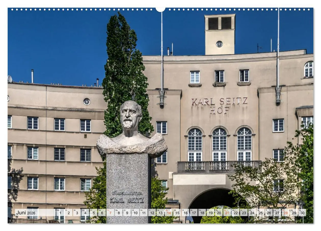 Bild: 9783457693711 | Baukunst des Roten Wien (hochwertiger Premium Wandkalender 2026 DIN...