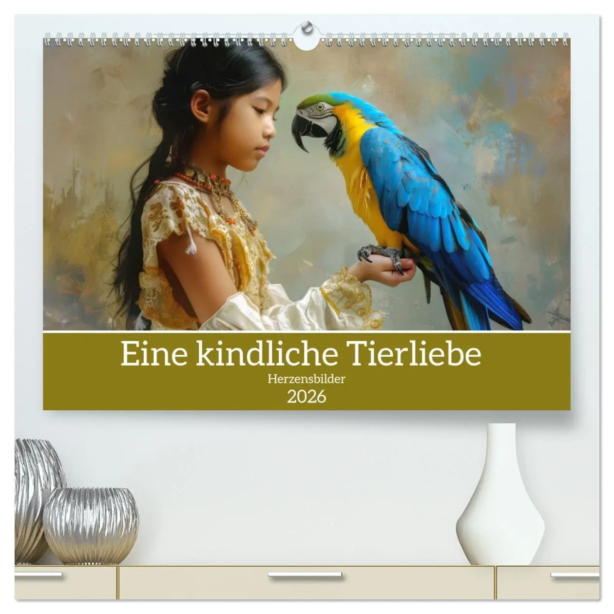 Cover: 9783457833711 | Eine kindliche Tierliebe - Herzensbilder (hochwertiger Premium...