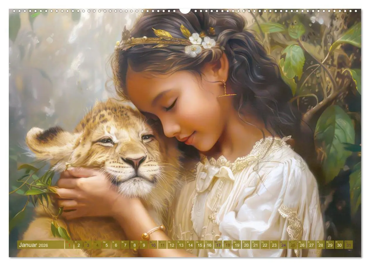 Bild: 9783457833711 | Eine kindliche Tierliebe - Herzensbilder (hochwertiger Premium...