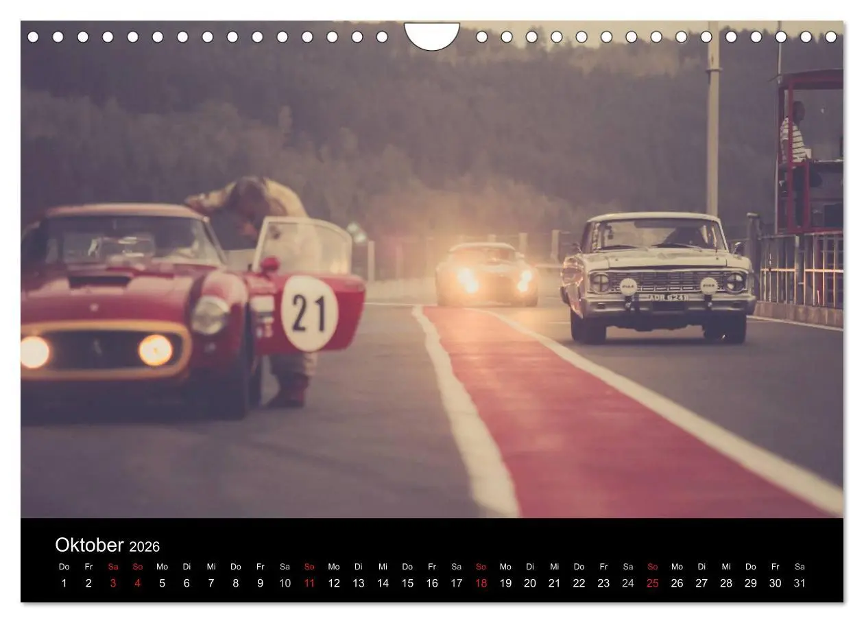 Bild: 9783516093711 | Vintage Racing, historischer Motorsport (Wandkalender 2026 DIN A4...