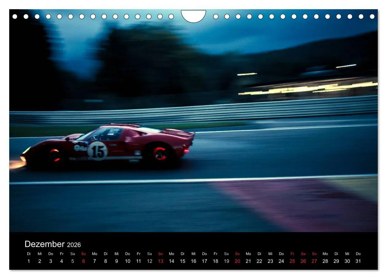 Bild: 9783516093711 | Vintage Racing, historischer Motorsport (Wandkalender 2026 DIN A4...