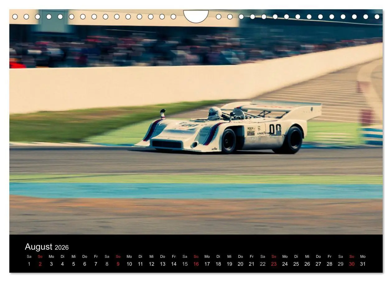 Bild: 9783516093711 | Vintage Racing, historischer Motorsport (Wandkalender 2026 DIN A4...