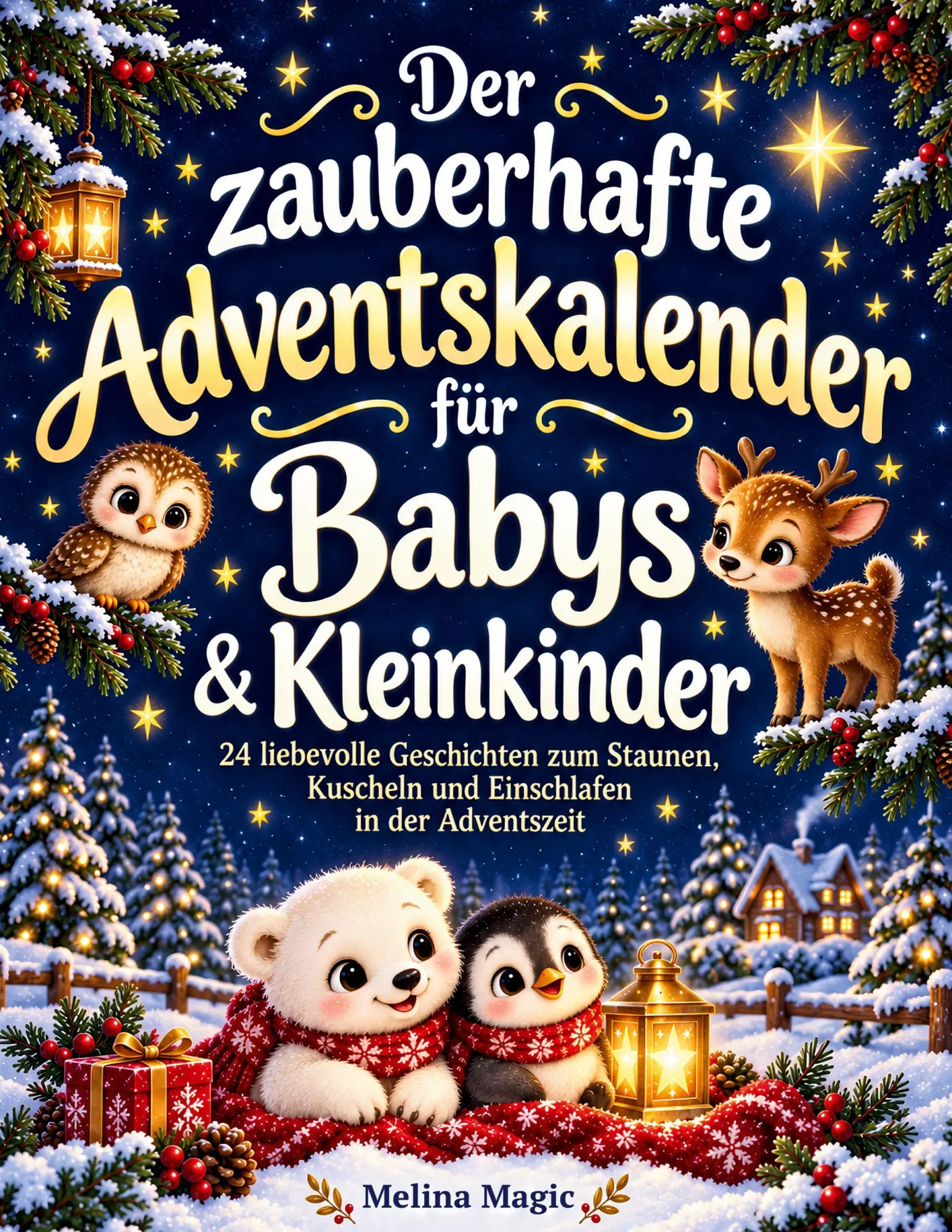 Cover: 9783696733711 | Der zauberhafte Adventskalender für Babys &amp; Kleinkinder | Melina Magic