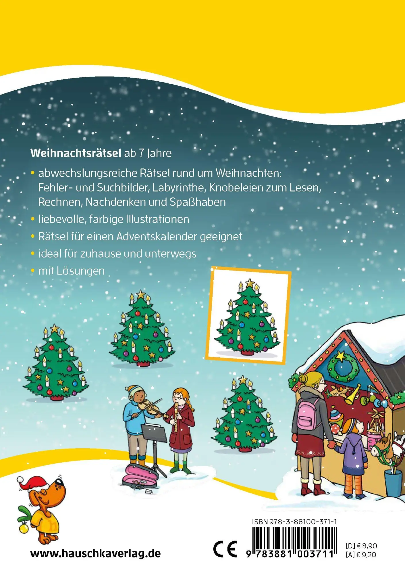 Bild: 9783881003711 | Weihnachtsrätsel - Rätselblock ab 7 Jahre | Agnes Spiecker | Buch