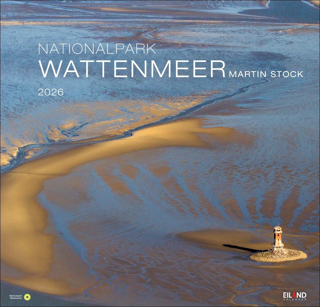 Cover: 9783964023711 | Nationalpark Wattenmeer Edition Kalender 2026 - Martin Stock | Stock