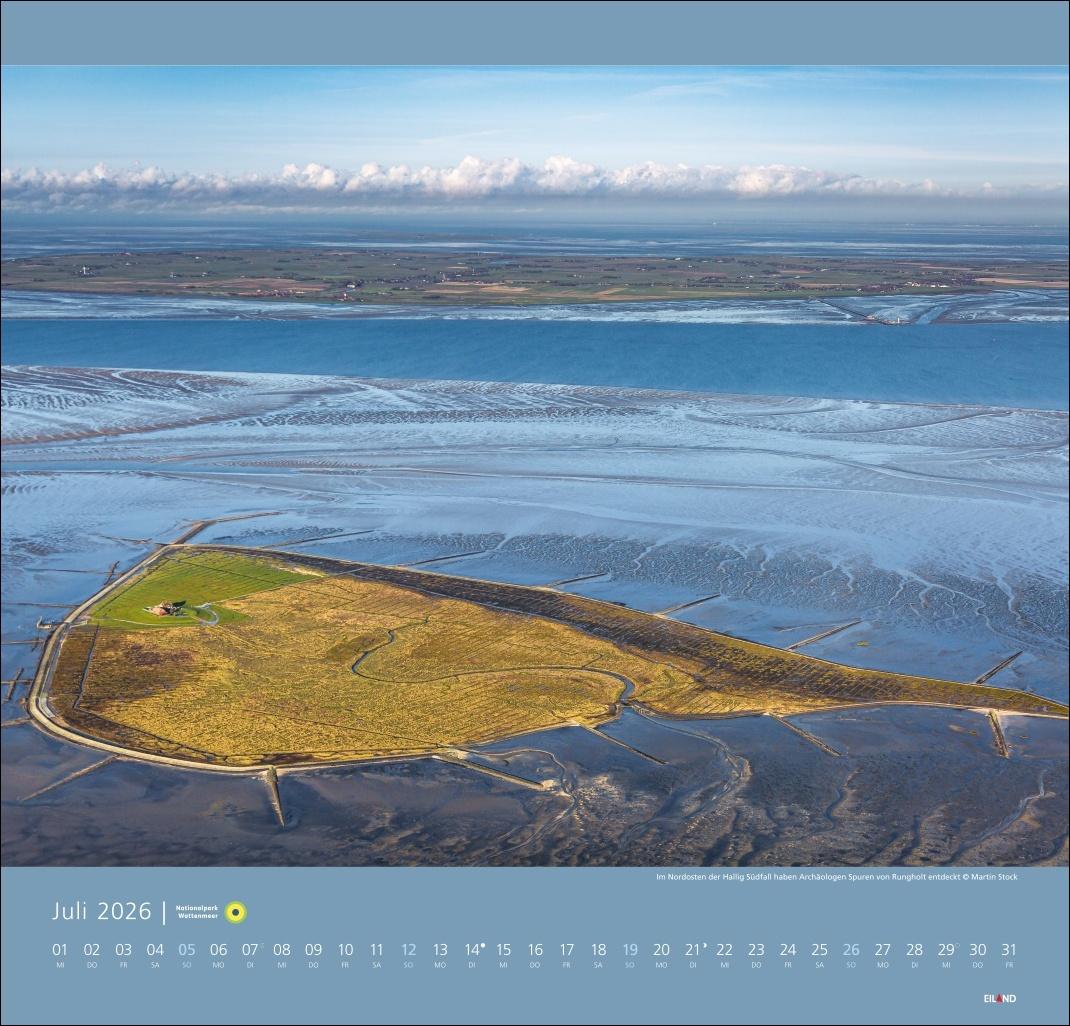 Bild: 9783964023711 | Nationalpark Wattenmeer Edition Kalender 2026 - Martin Stock | Stock