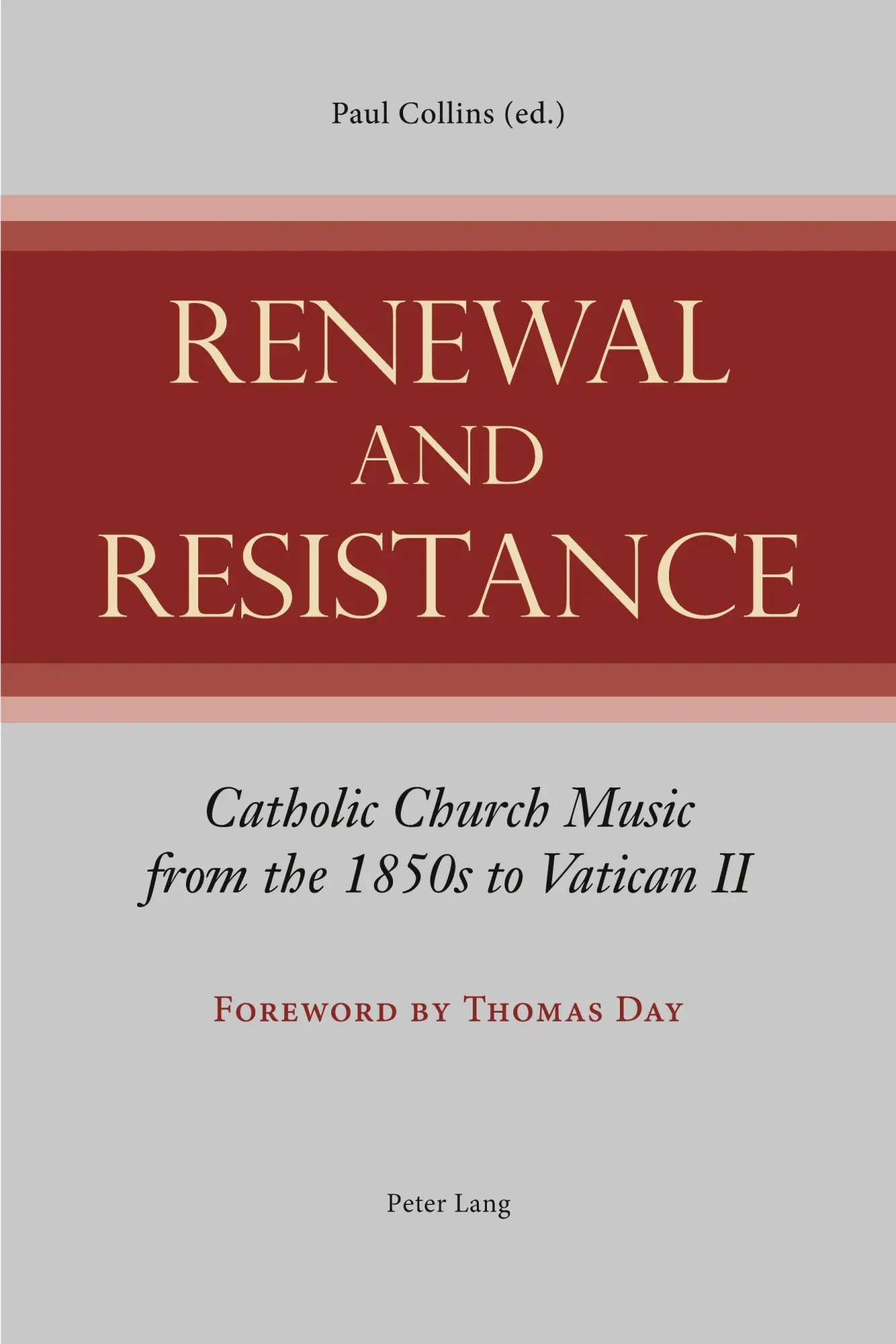 Cover: 9783039113811 | Renewal and Resistance | Paul Collins | Taschenbuch | Englisch | 2010