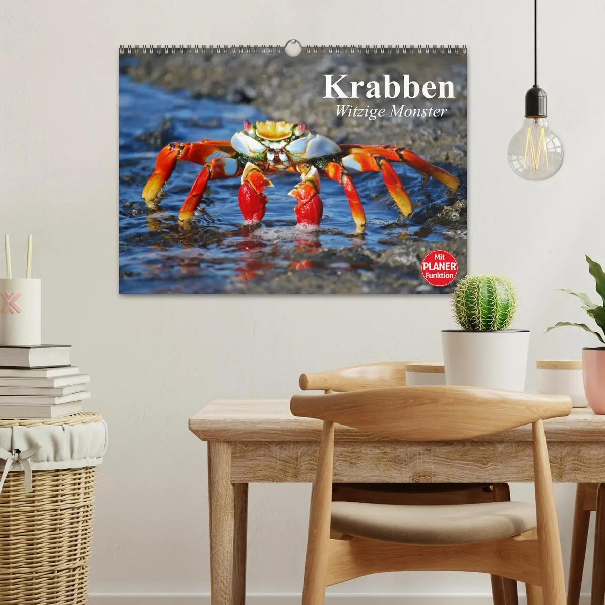 Bild: 9783457993811 | Krabben. Witzige Monster (Wandkalender 2026 DIN A3 quer), CALVENDO...